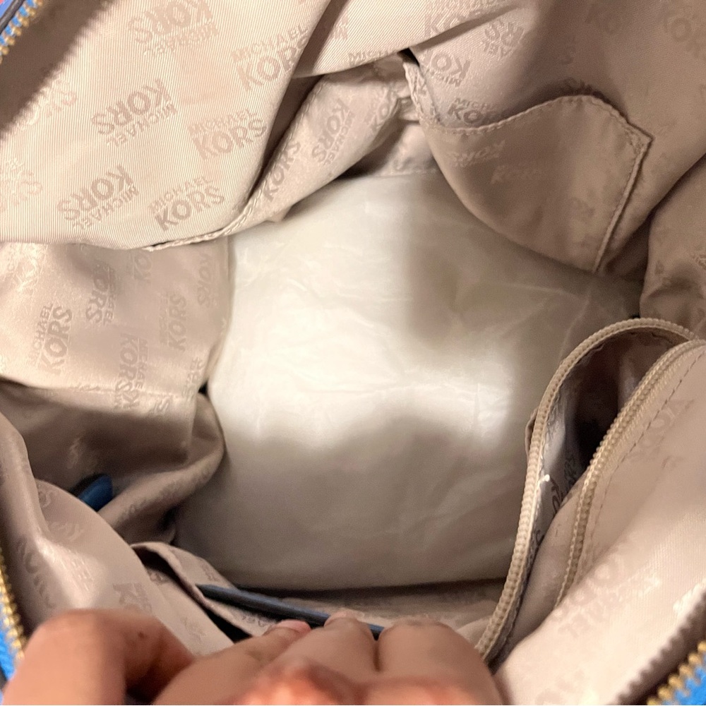 Michael Kors Vibrant Blue Satchel - Picture 5 of 5